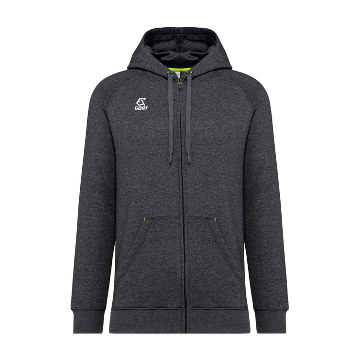 Veste de survêtement à capuche zippée
