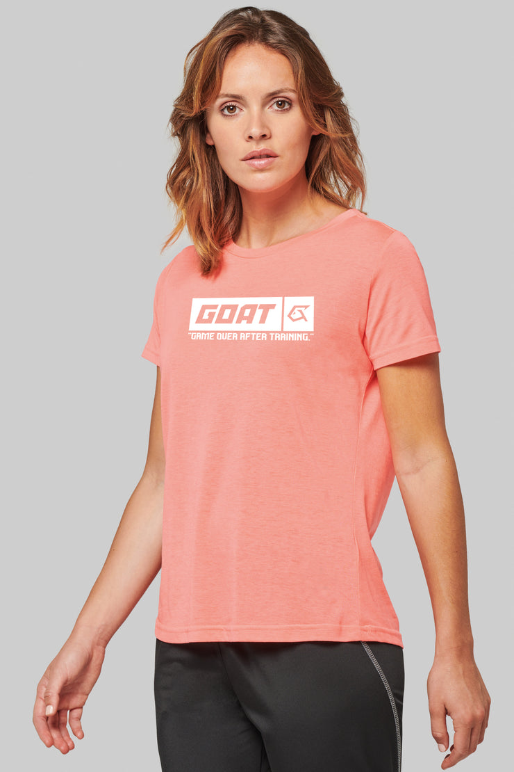 GoatFit - T-shirt femme respirant sport